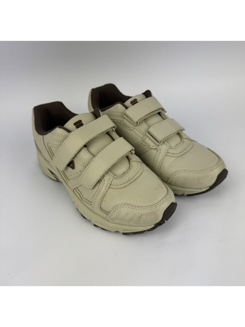 Fila Mens Talon 2 1GM00719-925 Beige Casual Walking Shoes Sneakers Size 13